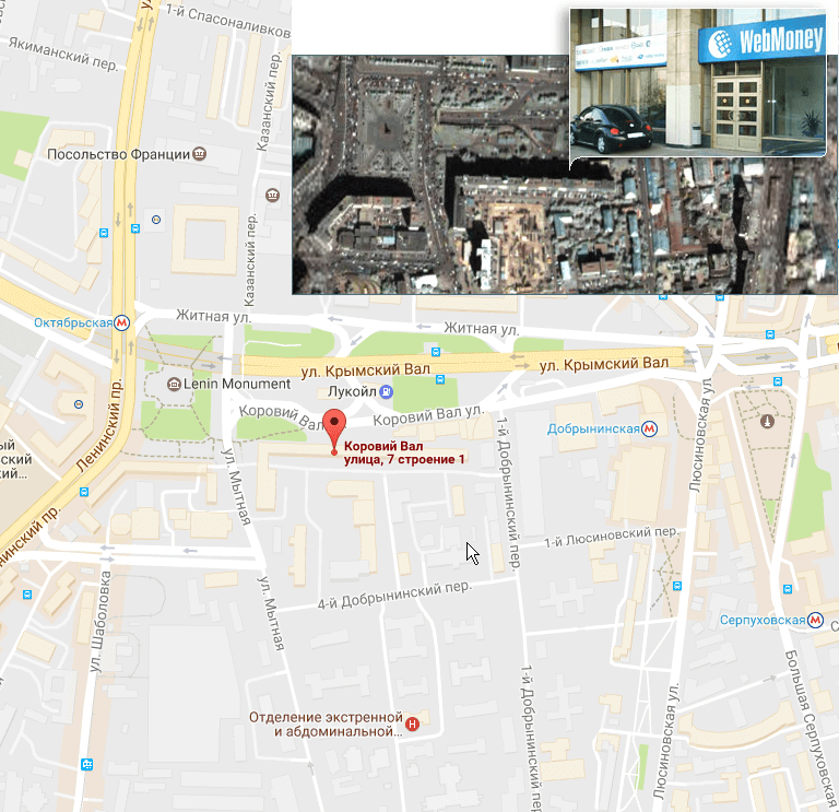 Житная улица москва карта